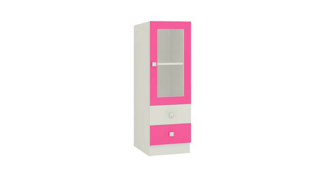 Regalia Bookshelf cum Storage Unit (Matte Laminate Finish, Barbie Pink) by Urban Ladder - Front View Design 1 - 393657