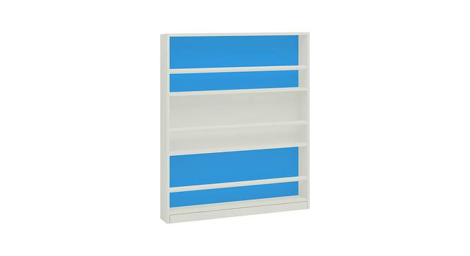 Kelsey Bookshelf (Matte Laminate Finish, Azure Blue) by Urban Ladder - Front View Design 1 - 393663