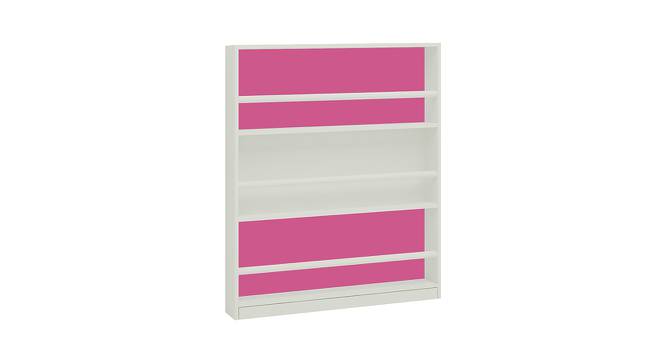 Kelsey Bookshelf (Matte Laminate Finish, Barbie Pink) by Urban Ladder - Front View Design 1 - 393665