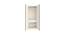 Zahra Wardrobe (Matte Laminate Finish, Spanish Chestnut - Mango Yellow) by Urban Ladder - Rear View Design 1 - 393669