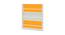 Kelsey Bookshelf (Matte Laminate Finish, Mango Yellow) by Urban Ladder - Rear View Design 1 - 393684