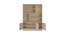 Angelica Bookshelf cum Display Unit (Matte Laminate Finish, Bronze Cambric) by Urban Ladder - Design 1 Side View - 393692