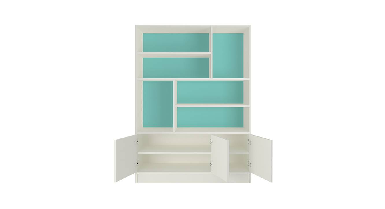 Turquoise bookshelf sales