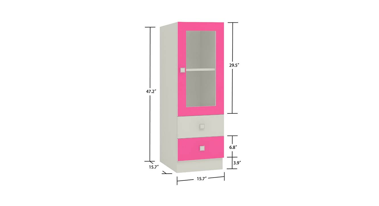 Minerva bookshelf barbie pink 6