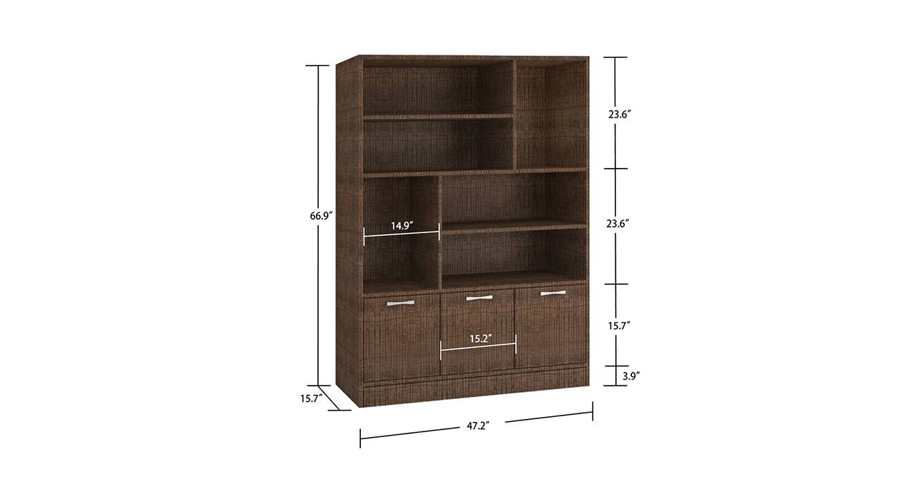 Montana large bookshelf tawny cambric 6