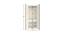 Zahra Wardrobe (Matte Laminate Finish, Spanish Chestnut - Mango Yellow) by Urban Ladder - Image 1 Design 1 - 393716