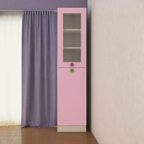 Kids Bookshelves Design Engineered Wood Kids Bookshelf in Matte Laminate English Pink