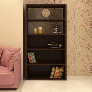 Storage Study In Noida Design Odessa Engineered Wood Bookshelf in Matte Laminate Finish