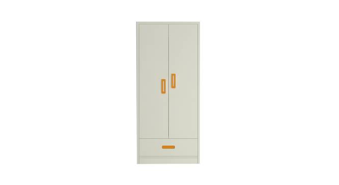 Palencia Wardrobe (Matte Laminate Finish, Mango Yellow) by Urban Ladder - Cross View Design 1 - 393740