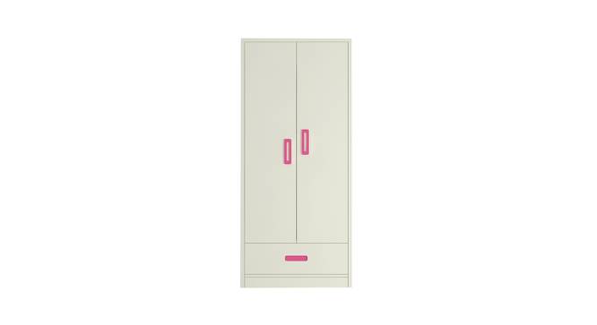 Palencia Wardrobe (Matte Laminate Finish, Barbie Pink) by Urban Ladder - Cross View Design 1 - 393741