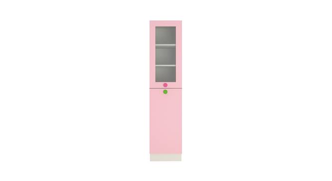 Petite Bookshelf cum Storage Unit (Matte Laminate Finish, English Pink) by Urban Ladder - Cross View Design 1 - 393744
