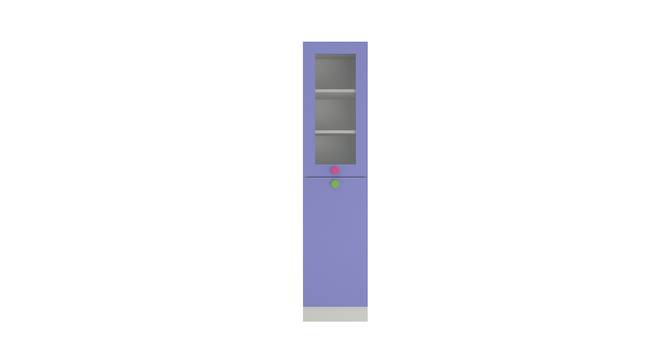 Petite Bookshelf cum Storage Unit (Matte Laminate Finish, Persian Lilac) by Urban Ladder - Cross View Design 1 - 393745