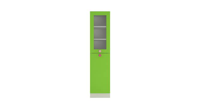 Petite Bookshelf cum Storage Unit (Matte Laminate Finish, Verdant Green) by Urban Ladder - Cross View Design 1 - 393746