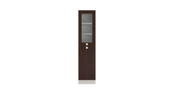 Lylah Bookshelf cum Storage Unit (Matte Laminate Finish, Coffee Walnut) by Urban Ladder - Cross View Design 1 - 393748
