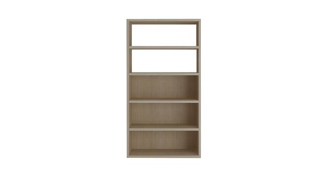 Cecelia Bookshelf cum Display Unit (Matte Laminate Finish, Bronze Cambric) by Urban Ladder - Cross View Design 1 - 393749