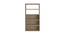 Cecelia Bookshelf cum Display Unit (Matte Laminate Finish, Bronze Cambric) by Urban Ladder - Cross View Design 1 - 393749