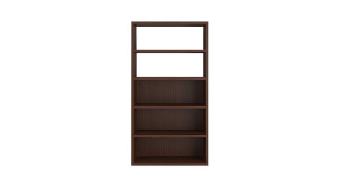 Cecelia Bookshelf cum Display Unit (Matte Laminate Finish, Coffee Walnut) by Urban Ladder - Cross View Design 1 - 393750
