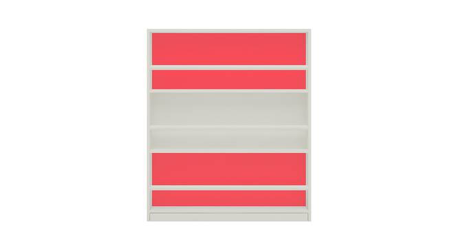 Kelsey Bookshelf (Matte Laminate Finish, Strawberry Pink) by Urban Ladder - Cross View Design 1 - 393752