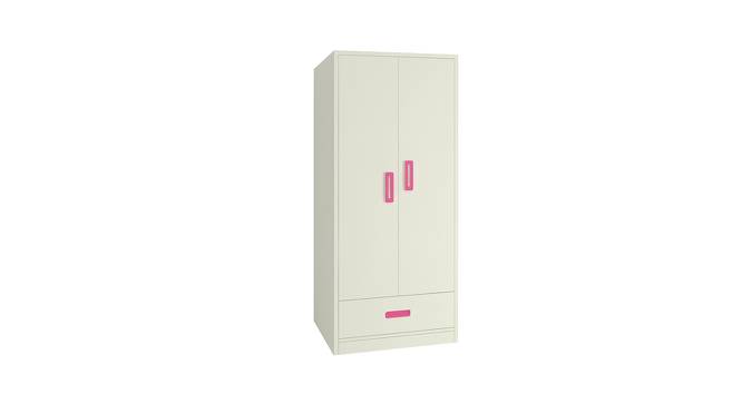 Palencia Wardrobe (Matte Laminate Finish, Barbie Pink) by Urban Ladder - Front View Design 1 - 393758