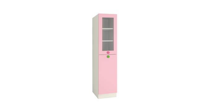Petite Bookshelf cum Storage Unit (Matte Laminate Finish, English Pink) by Urban Ladder - Front View Design 1 - 393761