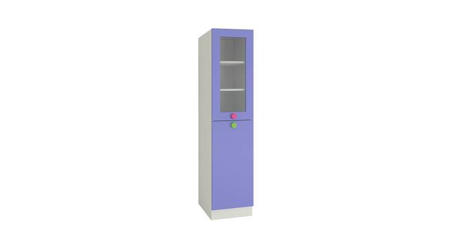 Petite Bookshelf cum Storage Unit (Matte Laminate Finish, Persian Lilac) by Urban Ladder - Front View Design 1 - 393762