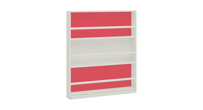 Kelsey Bookshelf (Matte Laminate Finish, Strawberry Pink) by Urban Ladder - Front View Design 1 - 393769