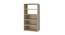 Cecelia Bookshelf cum Display Unit (Matte Laminate Finish, Bronze Cambric) by Urban Ladder - Rear View Design 1 - 393783