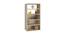 Cecelia Bookshelf cum Display Unit (Matte Laminate Finish, Bronze Cambric) by Urban Ladder - Design 1 Side View - 393794