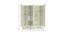 Palencia Wardrobe (Matte Laminate Finish, Azure Blue - Light Orange) by Urban Ladder - Image 1 Design 1 - 393824