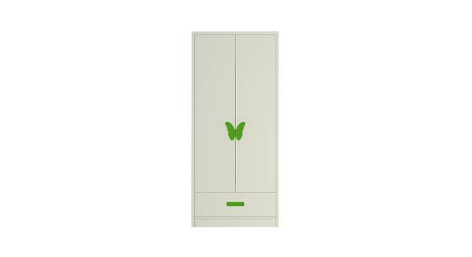 Palencia Wardrobe (Matte Laminate Finish, Verdant Green) by Urban Ladder - Cross View Design 1 - 393848