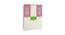 Lara Wardrobe (Matte Laminate Finish, Barbie Pink - Verdant Green) by Urban Ladder - Front View Design 1 - 393859
