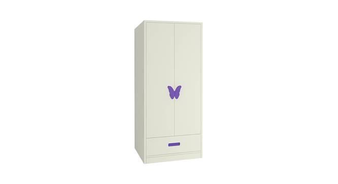 Palencia Wardrobe (Matte Laminate Finish, Lavender Purple) by Urban Ladder - Front View Design 1 - 393861