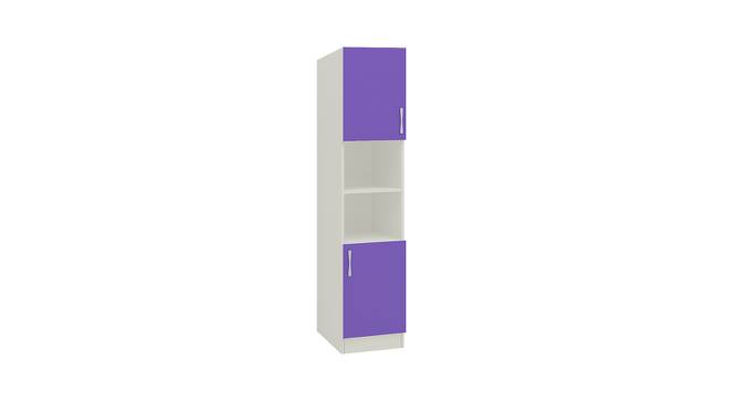 Zahra Bookshelf cum Storage Unit (Matte Laminate Finish, Lavender Purple) by Urban Ladder - Front View Design 1 - 393868