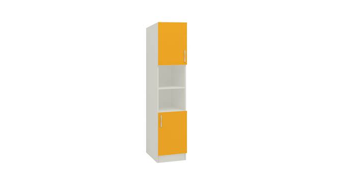 Zahra Bookshelf cum Storage Unit (Matte Laminate Finish, Mango Yellow) by Urban Ladder - Front View Design 1 - 393869