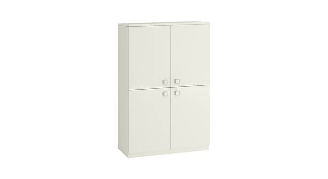 Romano Bookshelf cum Storage Unit (Ivory, Matte Laminate Finish) by Urban Ladder - Front View Design 1 - 393870