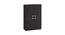 Romano Bookshelf cum Storage Unit (Matte Laminate Finish, Antique Ebony) by Urban Ladder - Front View Design 1 - 393871