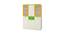 Lara Wardrobe (Matte Laminate Finish, Mango Yellow - Verdant Green) by Urban Ladder - Rear View Design 1 - 393874