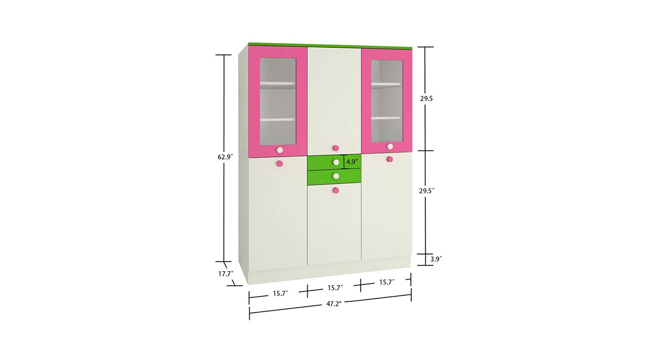 Reyna kids wardrobe barbie pink verdant green 6