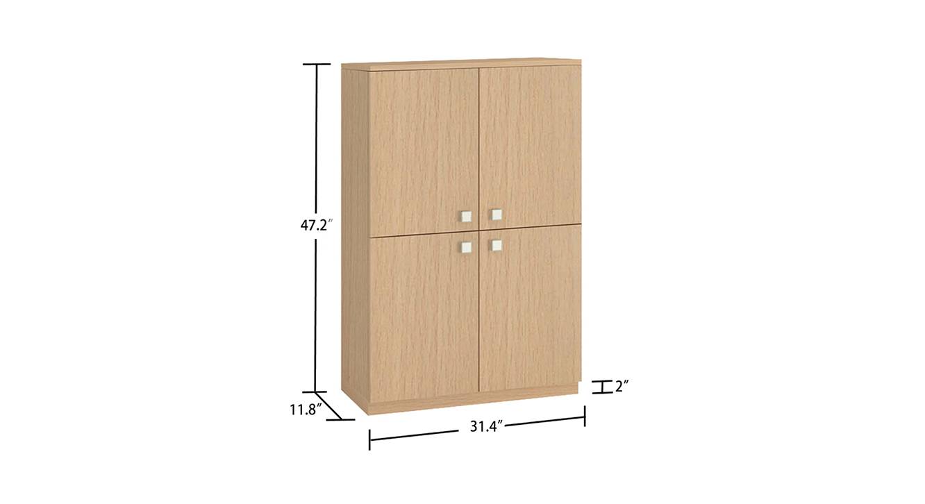 Romano bookshelf and file cabinet canadian maple 6