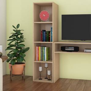 Bookshelf Design Saratoga Engineered Wood Bookshelf in Matte Laminate Finish