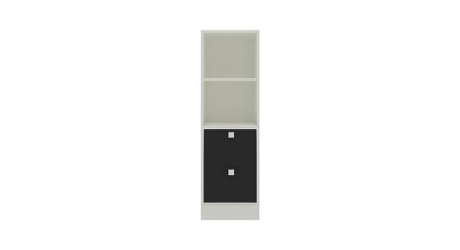 Tiara Bookshelf cum Storage Unit (Carbon Black, Matte Laminate Finish) by Urban Ladder - Cross View Design 1 - 393946