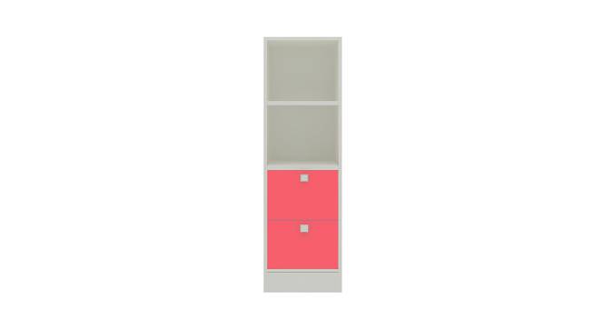 Kylee Bookshelf cum Storage Unit (Matte Laminate Finish, Strawberry Pink) by Urban Ladder - Cross View Design 1 - 393949