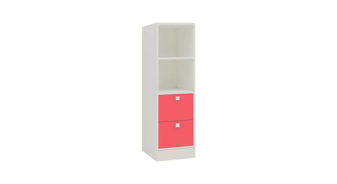 Kylee Bookshelf cum Storage Unit (Matte Laminate Finish, Strawberry Pink) by Urban Ladder - Front View Design 1 - 393965