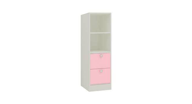 Kylee Bookshelf cum Storage Unit (Matte Laminate Finish, English Pink) by Urban Ladder - Front View Design 1 - 393966