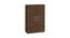Romano Bookshelf cum Storage Unit (Matte Laminate Finish, Tawny Cambric) by Urban Ladder - Front View Design 1 - 393967