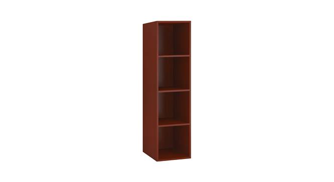 Saratoga Bookshelf cum Display Unit (Matte Laminate Finish, Terra Sienna) by Urban Ladder - Front View Design 1 - 393968