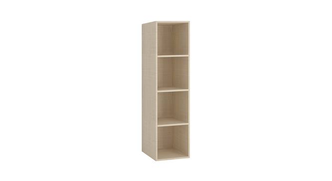 Saratoga Bookshelf cum Display Unit (Matte Laminate Finish, Bronze Cambric) by Urban Ladder - Front View Design 1 - 393969