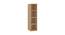 Saratoga Bookshelf cum Display Unit (Matte Laminate Finish, Canadian Maple) by Urban Ladder - Front View Design 1 - 393973