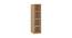 Saratoga Bookshelf cum Display Unit (Matte Laminate Finish, Canadian Maple) by Urban Ladder - Front View Design 1 - 393973