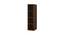 Saratoga Bookshelf cum Display Unit (Matte Laminate Finish, Coffee Walnut) by Urban Ladder - Rear View Design 1 - 393988